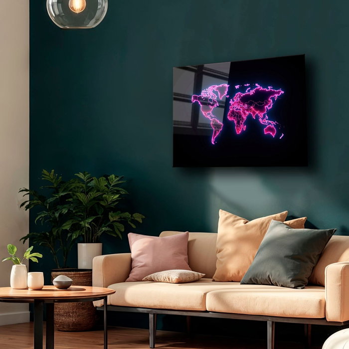 Wallity Camtbl-016 Pintura de Vidrio Templado Decorativo 50 x 70 cm Multicolor Wallity Camtbl-016 Pintura de Vidrio Templado Decorativo 50 x 70 cm Multicolor
